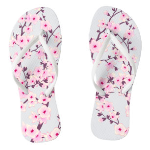 Floral Cherry Blossom Teenslippers