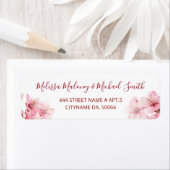 Floral Cherry Blossoms Pink White |  Wedding Etiket (Insitu)