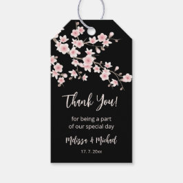 Floral Cherry Blossoms Thank You Cadeaulabel
