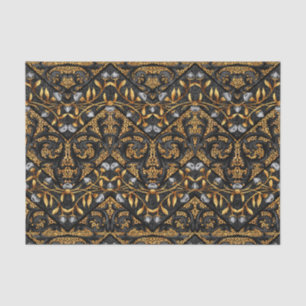 Floral Chevron Paisley Filigree ZigZag Flowers Tissuepapier