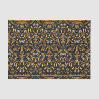 Floral Chevron Paisley Filigree ZigZag Flowers Tissuepapier