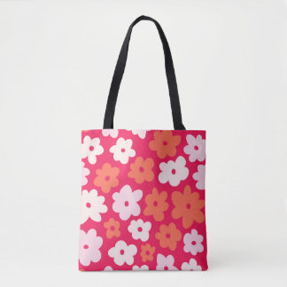 Floral Chic Canvas tas