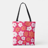 Floral Chic Canvas tas (Achterkant)