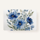 Floral Chic Classical Gepersonaliseerde Gepersonal Badge (Achterkant)