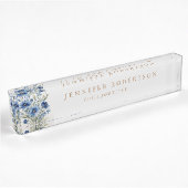 Floral Chic Classical Gepersonaliseerde Gepersonal Naambordje