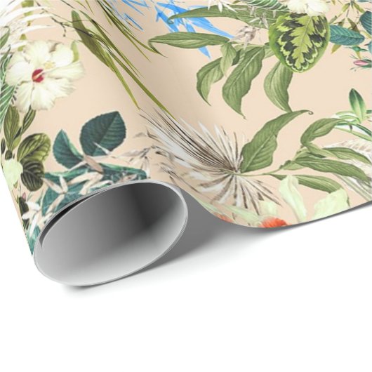  Floral Chic Gift Wrap Cadeaupapier (Rol Hoek)