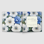 Floral Chic Simple Minimalist Modern Plain Wedding Gastenboek (Volledig)