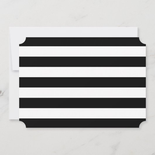 Floral Chic sparen de Aankondiging van de Datum/Ro (Achterkant)