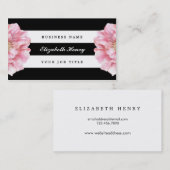 Floral Chic Visitekaartjes (Voorkant / Achterkant)