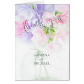FLORAL CHIC WEDDING SWEET PEAS (Voorkant)