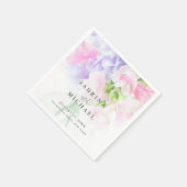 FLORAL CHIC WEDDING SWEET PEAS SERVET (Hoek)