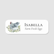 Floral Chicken Boerderij Egg Business