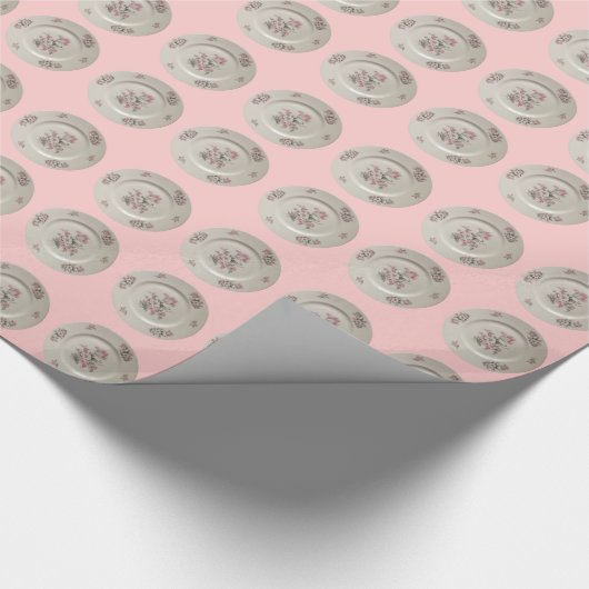 Floral China Bord Cadeaupapier (Hoek)