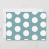 Floral China Cup Goedemiddag Tea aanpassen Kaart (Achterkant)