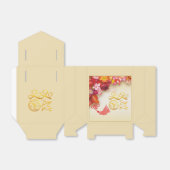 Floral-Chinese goudpapier, 2020 TFB Bedankdoosjes (Uitgevouwen)