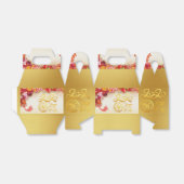 Floral-Chinese goudpapier — Rat. 2020 GFB Bedankdoosjes (Uitgevouwen)