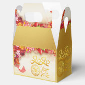 Floral-Chinese goudpapier — Rat. 2020 GFB Bedankdoosjes (Geopend)