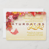 Floral-Chinese goudpapier — Rat. 2020 Partij C (Achterkant)