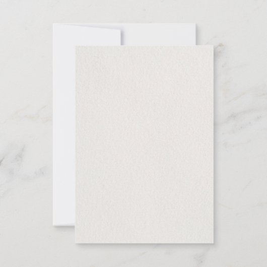 Floral Chinoiserie bruiloft bedankkaart (Achterkant)