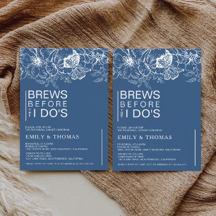 Floral Chinoiserie repetitie diner uitnodiging