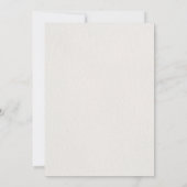 Floral Chinoiserie Wedding Save the Date Kaart (Achterkant)