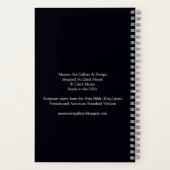 Floral Christian Prayer Journal Notitieboek (Achterkant)