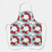 Floral Christmas All-Over Print Schort (Voorkant)