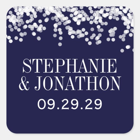  Floral Chrysanthemum Gray en Peach Vierkante Sticker (Voorkant)