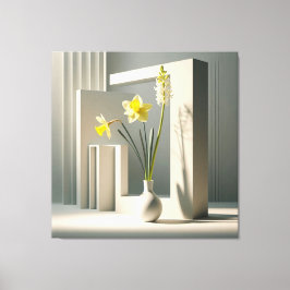 Floral Clarity Canvas Afdruk