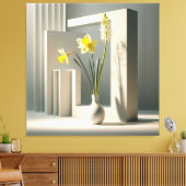 Floral Clarity Canvas Afdruk (Insitu (Woonkamer))