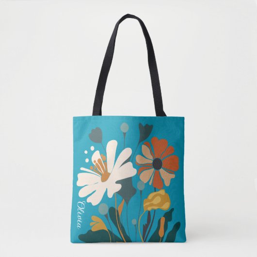 Floral Classic Canvas tas (Voorkant)