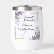 Floral Classic Elegant Vrouwen Afscheidsfeest