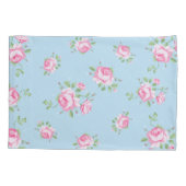  Floral Classic roze Floral Cute Sweet Kussensloop (Achterkant-Links)