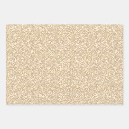 Floral Clematis Decoupage Inpakpapier Vel (Voorkant 3)