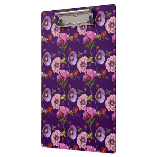 Floral clipboard klembord (Links)