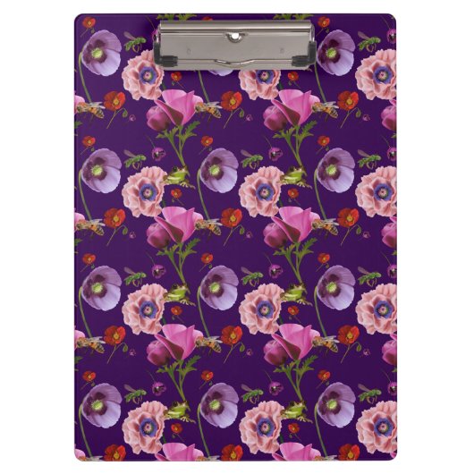 Floral clipboard klembord (Voorkant)