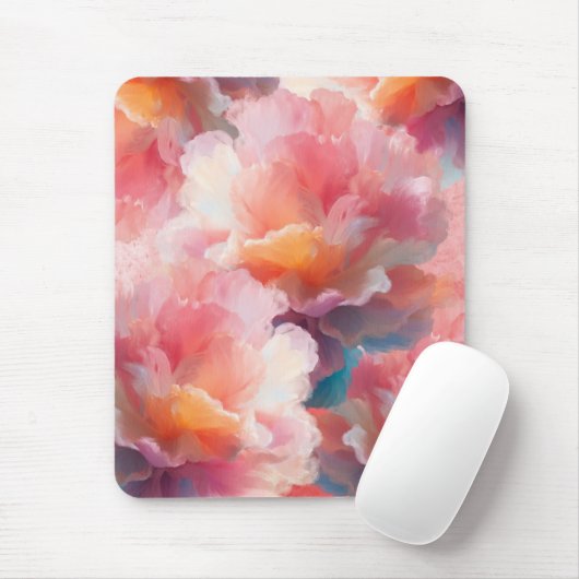 Floral Clipboard Muismat (Met muis)