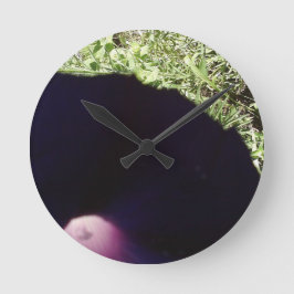 Floral Clock Ronde Klok