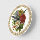 Floral Clock Ronde Klok (Hoek)