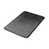 Floral Clover Pattern Badmat (Gekanteld)