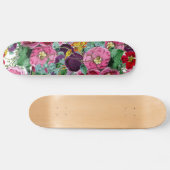  Floral Cluster Skateboard (Horizontaal)