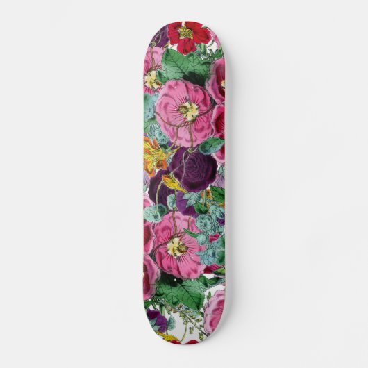  Floral Cluster Skateboard (Voorkant)