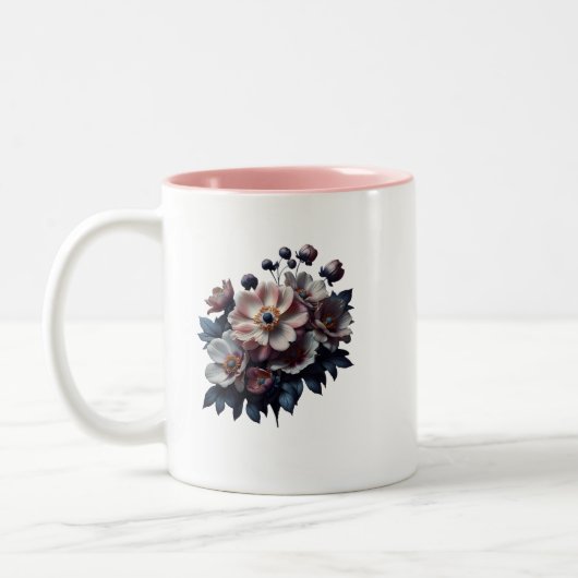 Floral Coffe Mok (Links)