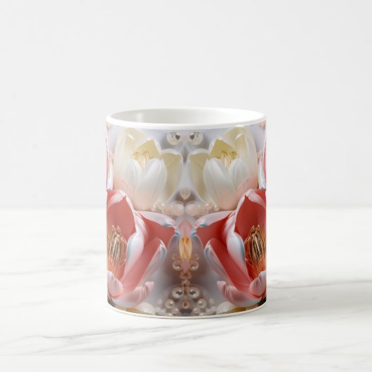 Floral Coffee Cup Koffiemok (Center)