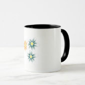 Floral Coffee Mok | Plant Lover & Wildflower Gift (Voorkant rechts)