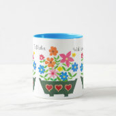 Floral Coffee Mok voor moeder (Midden)