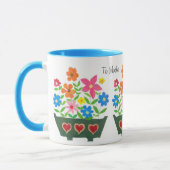 Floral Coffee Mok voor moeder (Links)
