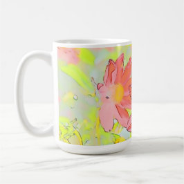 Floral Coffee Mug Koffiemok