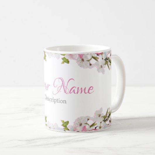 Floral - Coffee Mug Koffiemok (Voorkant rechts)