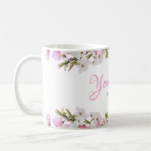 Floral - Coffee Mug Koffiemok (Links)